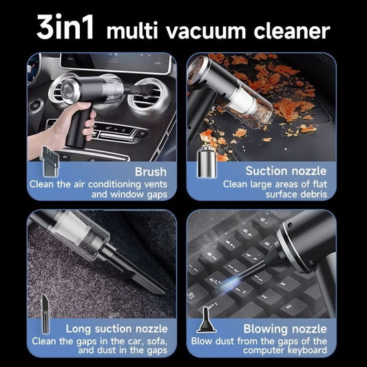 3 In 1 Portable Mini Vacuum Cleaner Cleaning Accessories