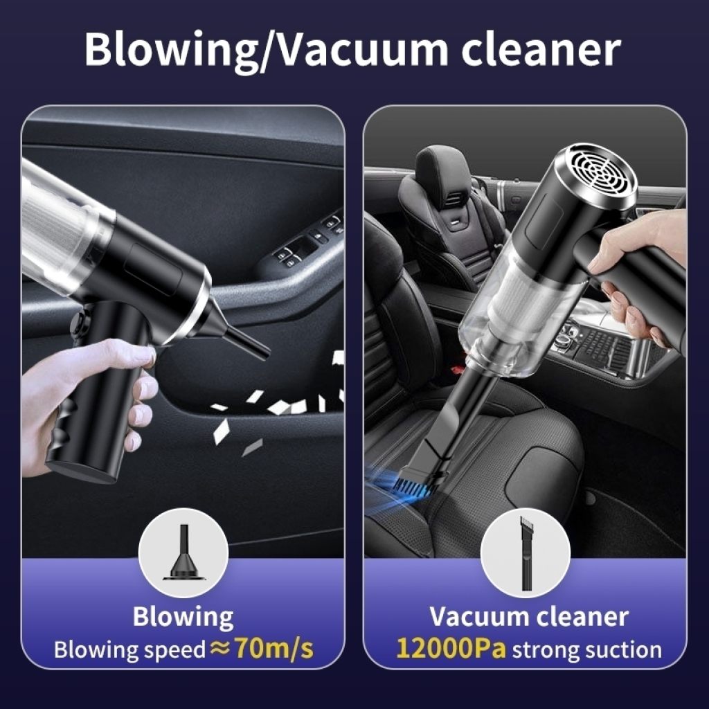 3 In 1 Portable Mini Vacuum Cleaner Cleaning Accessories