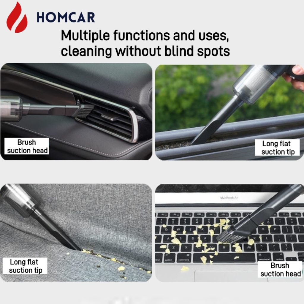 3 In 1 Portable Mini Vacuum Cleaner Cleaning Accessories